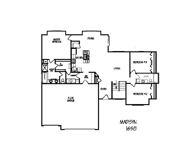 Madison floorplan - Klausmeyer Construction